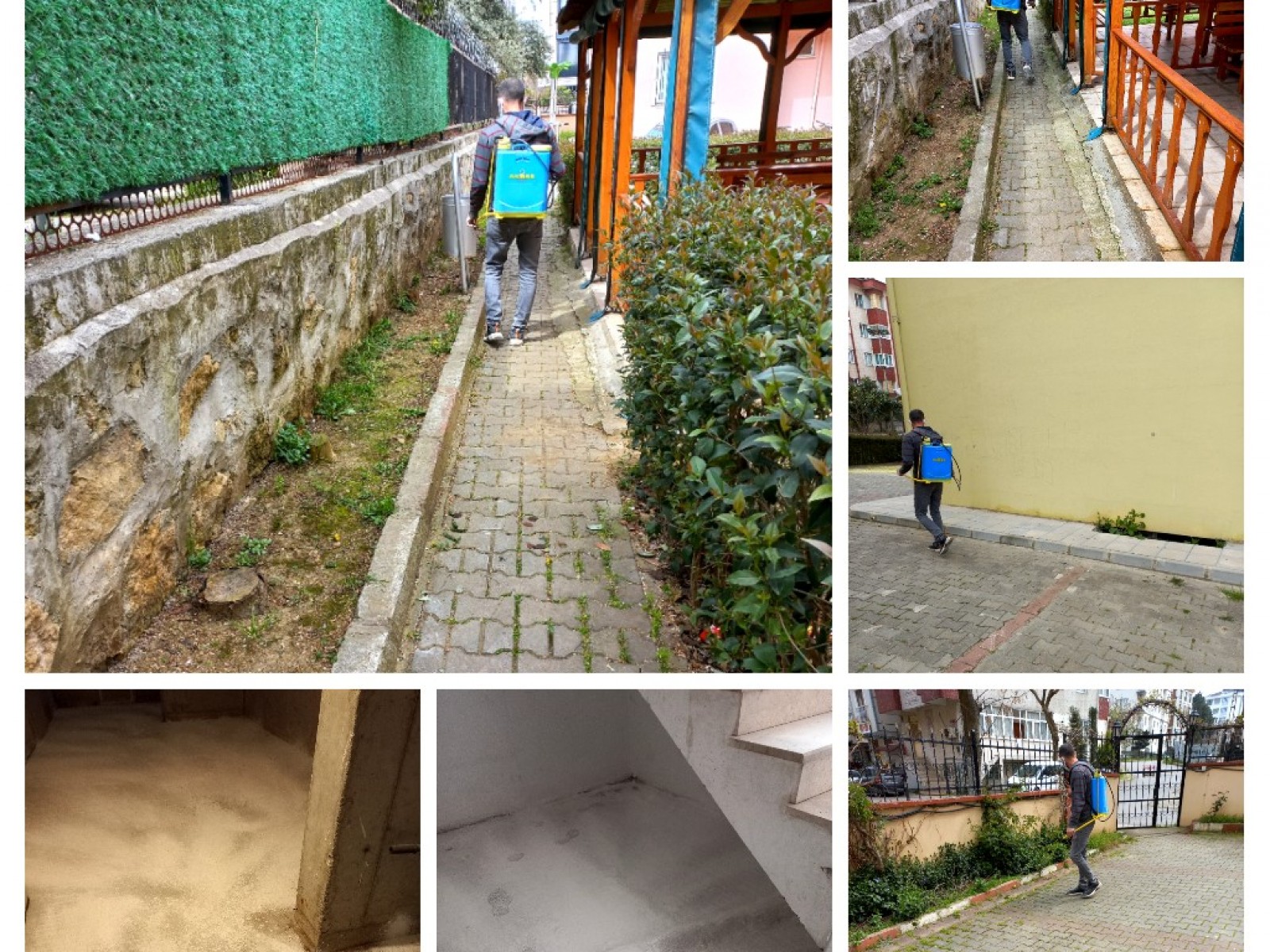 Bodrum kat temizliği ve ilaçlama